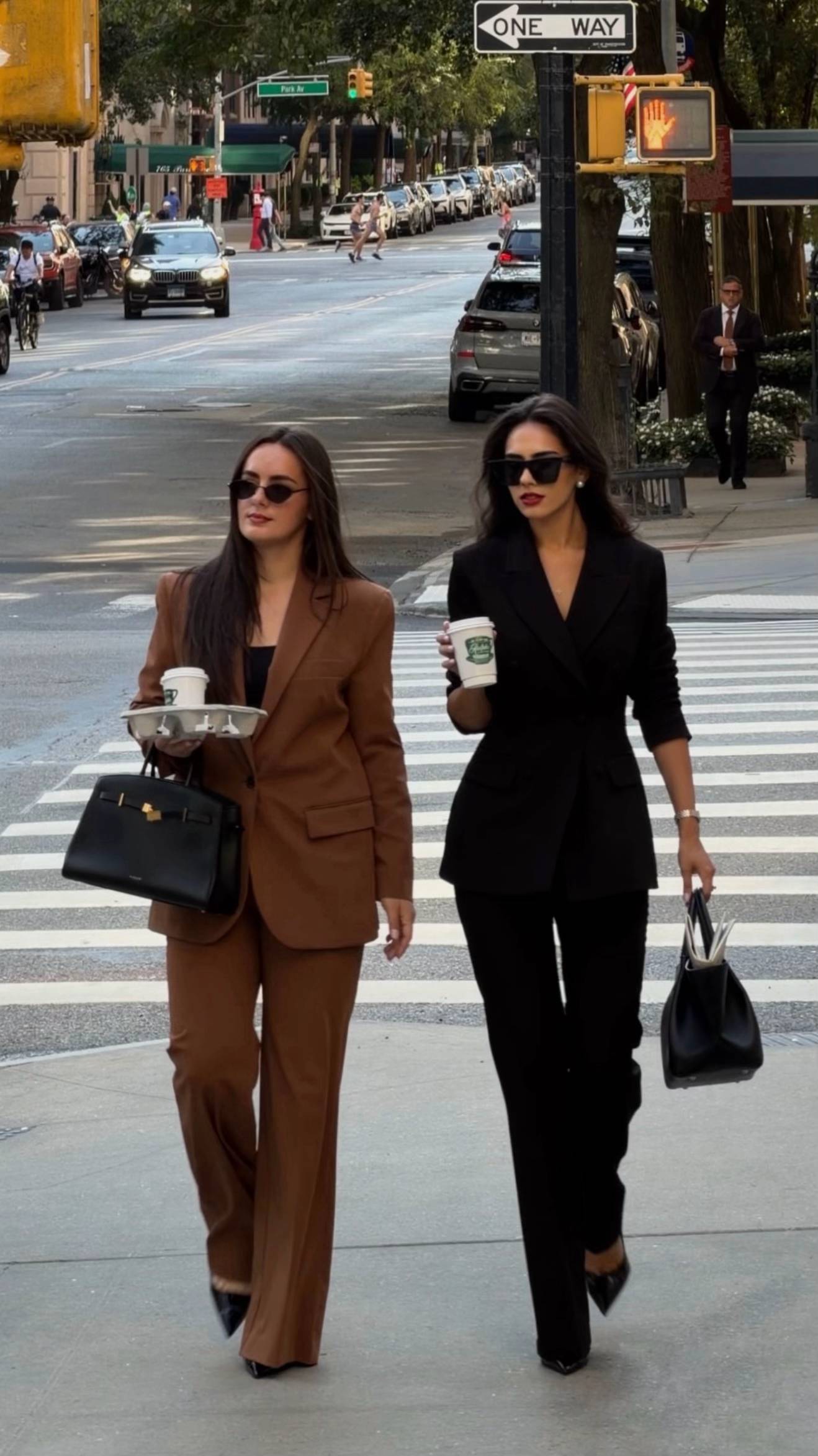 City girls in suits 🗽@adri__nyc #oldmoneystyle #oldmoneyaesthetics #suits #best