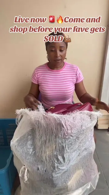 If you love fine bags on a sweet budget,enter this Live😍👜No window shopping to