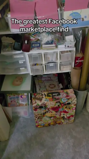 Literally every shelf, stamp, bin, paper, and everything seen in this video...on