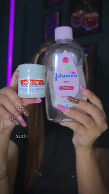 mască de seară #nightmask #babyoil #sudocrem #skincare 