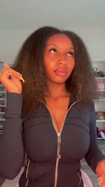 NEW HAIR!!! #hairtransition #quickweave #halfuphalfdown #hair #transition 