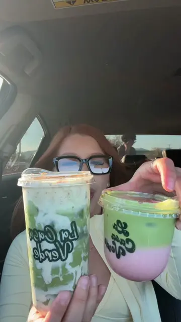 Bogo Matcha sign me up 🍵🍓🍌 #matchalover #matchatok #bogo #casaverde #comewith
