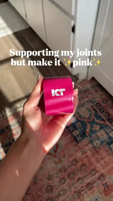 I’m just a girl so I need everything ✨pink✨  #fyp #kttape #pink #viral #hypermob