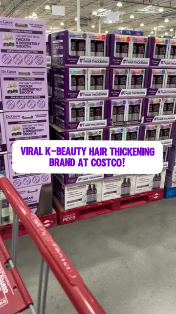 💜Check out the viral # 1 Korean hair care brand for hair thickening!  @Dr. Groo