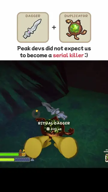 This item combo turns you into a serial killer 😭 - Peak #peak #peakgame #gaming