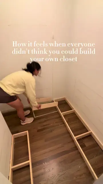 Only taking me a few months though 😅 #builtin #DIY #firsttimehomebuyer #diyhome
