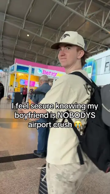 Nice guys > attractive guys #boyfriend #airportcrush #couplescomedy #relationshi
