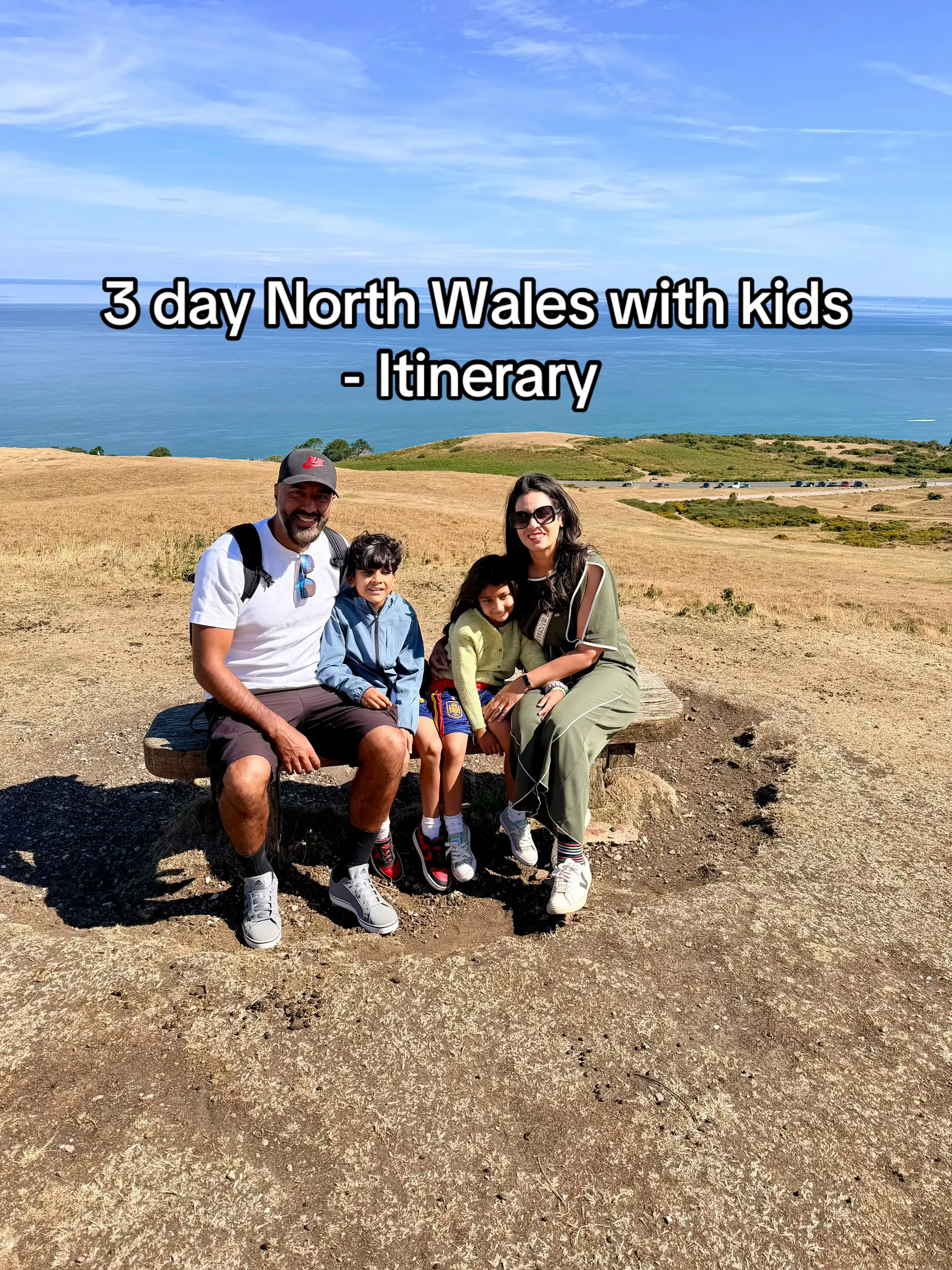 How we spent our days recently on our short staycation in north wales with kids 
