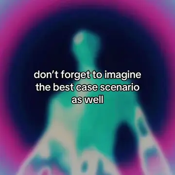 don’t forget to imagine the best case scenario as well #mindset #peace #healing 