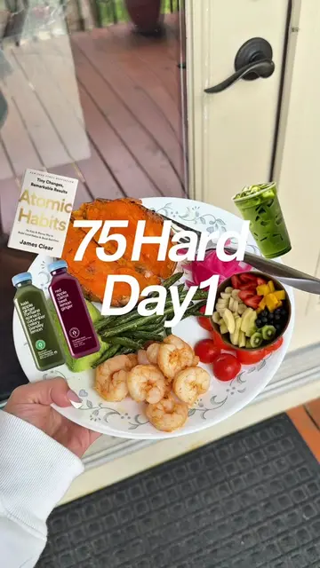 Day 1 of 75 hard!! Let me know ur biggest challenge 🤍🫶🏽also, I won’t be vlogg