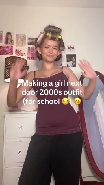 Creating a 2000s girl next door fall chic outfit with me! #fyp #2000s #fashion #