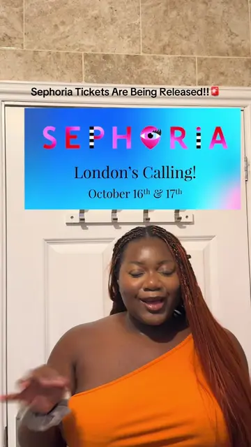 Sephoria tickets are finally being released!!!!! Prepare to get an email from Se