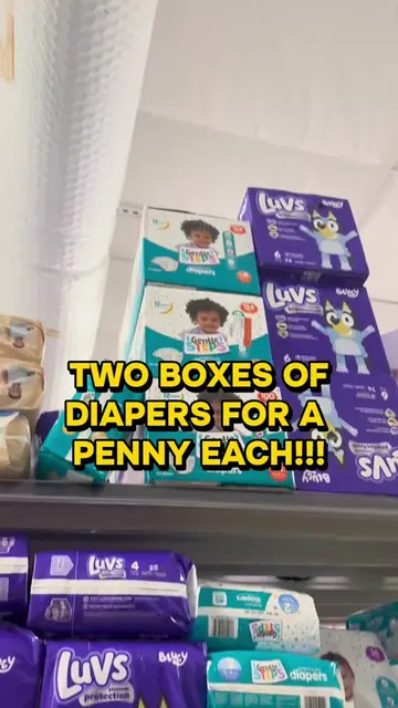 Who else scored these big boxes of diapers?! #dollargeneral #couponing #fyp 