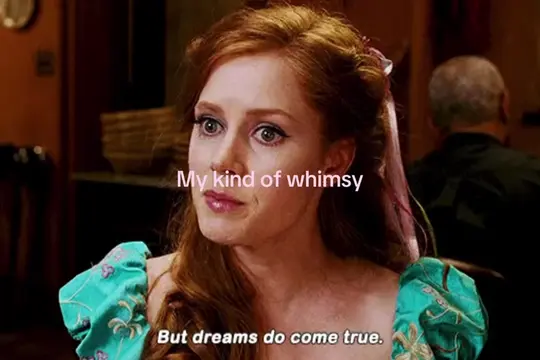She’s literally me #enchanted #giselle #disney #newyork #whimsy 