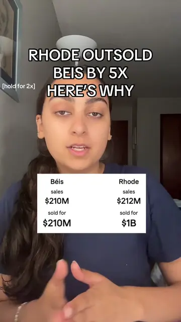 Beis was sold for WAY less than Rhode…why? #branding #marketing #banking #financ