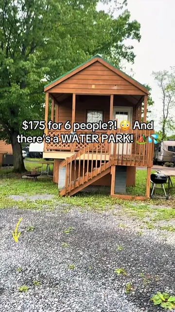 $175 for a family of 6?! 😳🏕️💦 And YES… there’s a water park included! 😍 If y