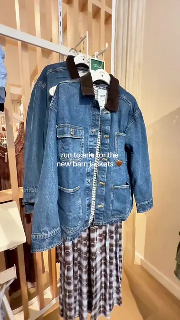 Arie did NOT disappoint with their new barn jackets 🤎🍂 and they’re currently o