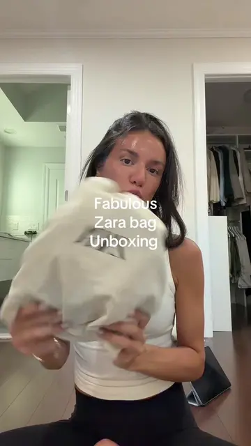 Omg omg I’m freaking best bag ever #zara #fallbag #fallfashiontrends #haul #vira
