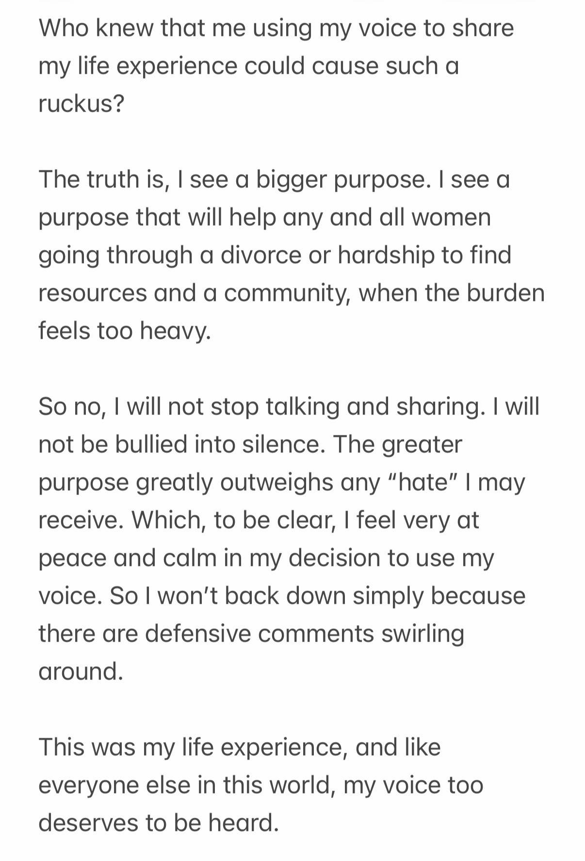 Well… apparently using my own voice is a little controversial 🤷🏼‍♀️