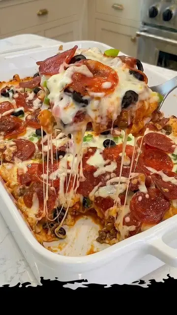 Loaded Bubble Up Pizza Bake This Loaded Bubble Up Pizza Bake brings all your fav