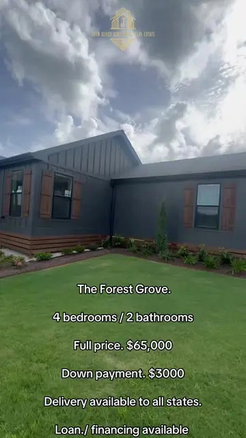 POV: You found  The Forest Grove 🤍🏡 Our triple modular with ALL the stunning f