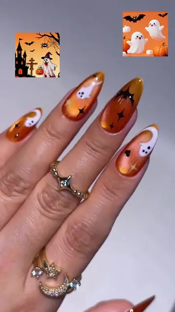 🎃🍂 Are Your Nails Halloween Ready? 👻 🛒Using Vettsy: ✨Fruit Glaze Cat Eye Gel