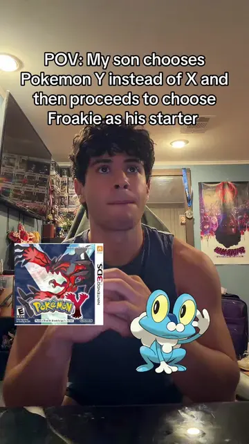 Bro made the correct choices #pokemon #pokemonxyz #pokemonxy #froakie #greninja 