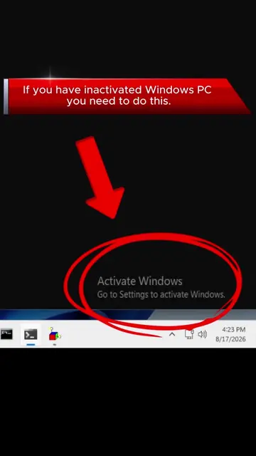 Activate Windows: Simple & Easy! 🪟⚡ Say goodbye to the Windows activation water