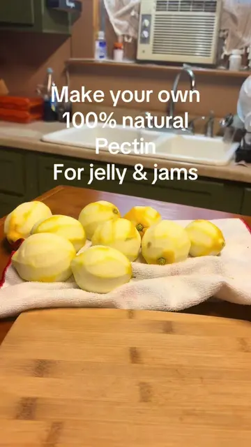 Make your own 100% natural pectin!  It’s so easy! Step by step instructions LOVI