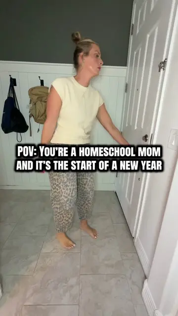 POV: You’re a homeschool mom starting a new school year and suddenly it’s Christ
