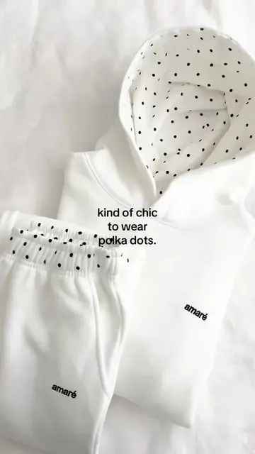 This polka dot set🤍 #cleangirl #fypシ #outfit #clean #viral 