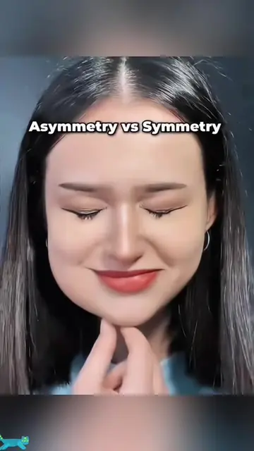 symmetrical face filter tutorial. mask filter for face Asymmetry vs Symmetry🤩✨�