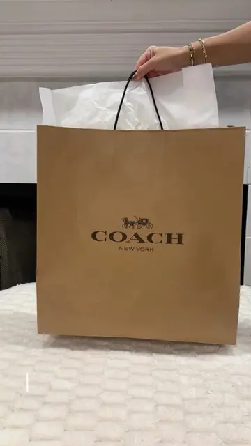 Coach Brooklyn Toffee 🍂🍁 Love her! #coach #coachbrooklynbag #fallbag #coachunb