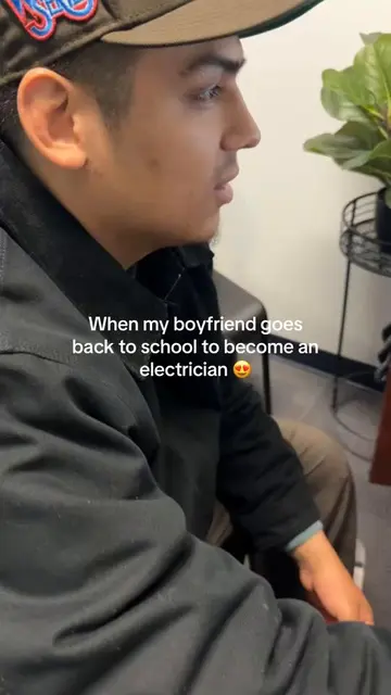 He’s nervous but he’s going to do great so excited for him 😩 #boyfriend #trades