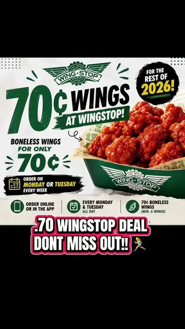 #fooddeals #wingstop #couponcommunity #savemoney #greenscreen 