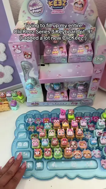I unboxed the remaining 8 ClicKeez 2-packs & I am soooo happy I added a lot more