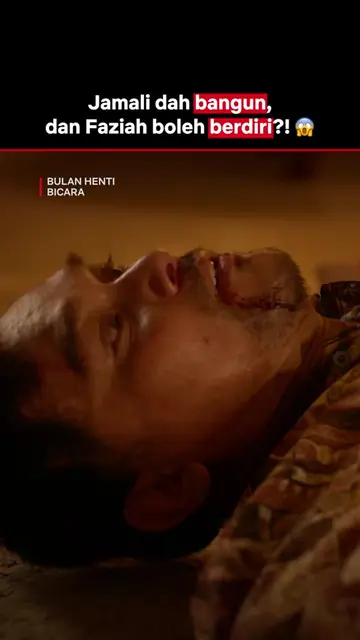 Min terkejut giler bila tengok Faziah berdiri 😱 #BulanHentiBicara kini ditayang