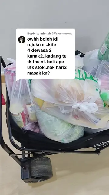 Replying to @mimieis97 Boleh lah ambik idea kite 🤭 kite pun family 5 org. 3 dew