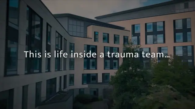 After Luke and Keiran come off their motorbike, the trauma team work against the