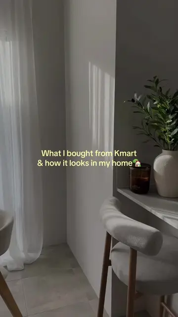 What I recently bought from Kmart VS how it looks in my home 🤎 @kmart australia