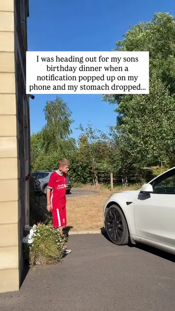 I was heading out for my sons birthday celebrations when the notification popped