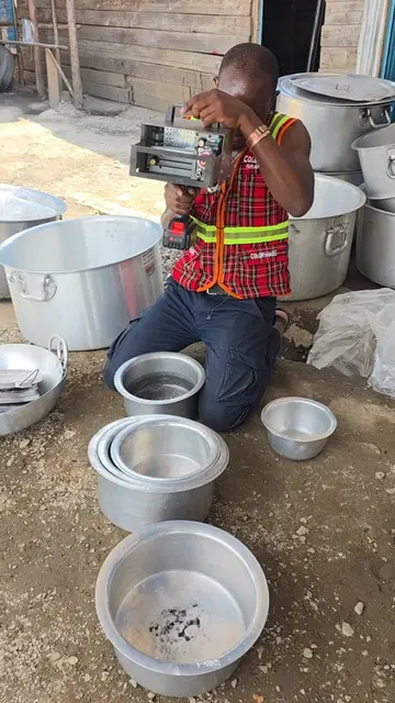 Cooking pots done! Stainless steel done! Heavy metal blanks done!..Metal marking