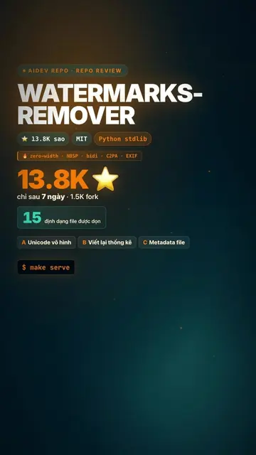 Text bạn copy từ AI có ký tự TÀNG HÌNH 👻 watermarks-remover — dọn dấu vết AI kh