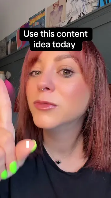 If you don't know what to post today, here is a fun and easy content idea that c