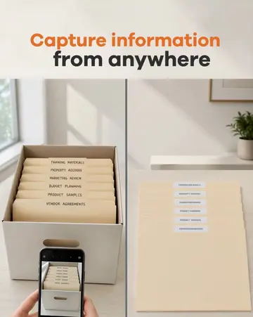 Stop doing file folder# labels the old way. With FileLabelPro, capture informati
