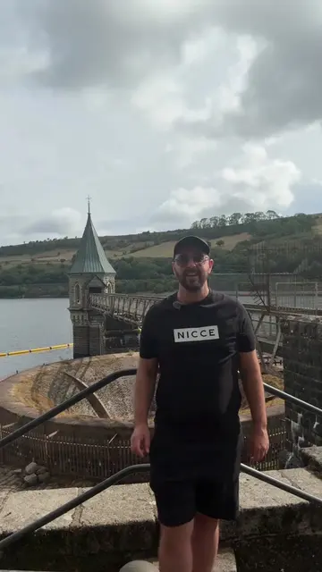 Pontsticill Reservoir? 🌊👀 During hot summers, when the water drops, people swe