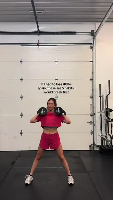 If I had to lose 40lbs again, these are 5 habits I would break first:  1. Not tr