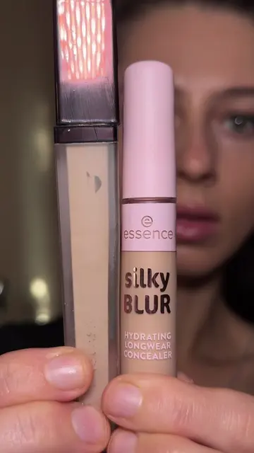@Hourglass Cosmetics vanish concealer vs @essence.cosmetics concealer silky blur