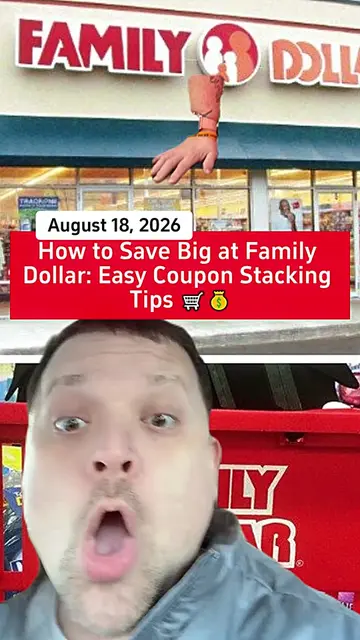 Discover an amazing run deal at Family Dollar! 💸 Save big with a $5 off when yo