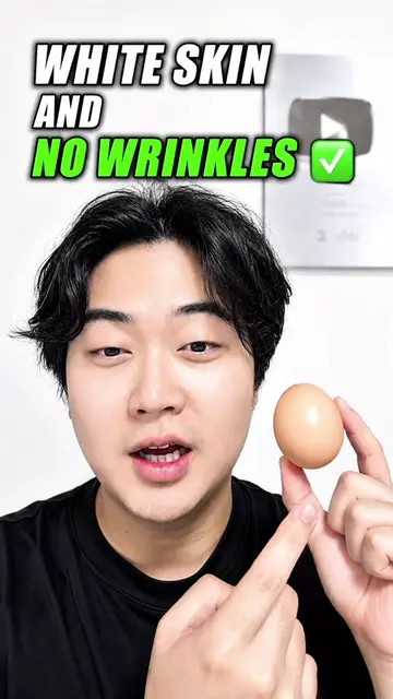 WHITE SKIN AND NO WRINKLES✅#DIY #healthy #beauty #routine #Koreanskincare 